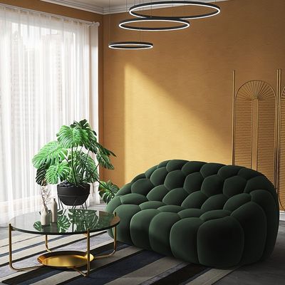 ODM Modern Fabric Sofa Set Design Colorful 34.6 Inch High