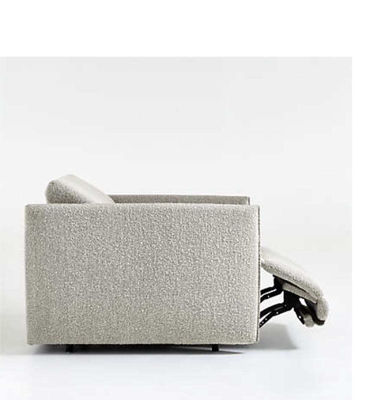 46*37cm Multi Function Sofa White Flannel Modern Minimalist Style