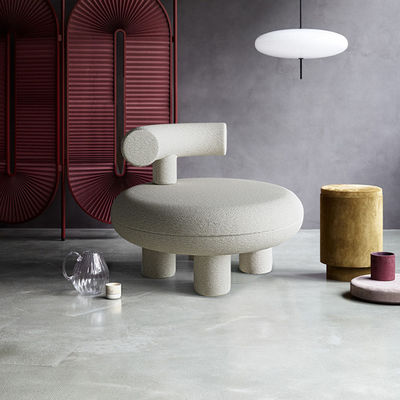 Household Decorative Kid Fleece Chair Modern High Density Sponge Filling