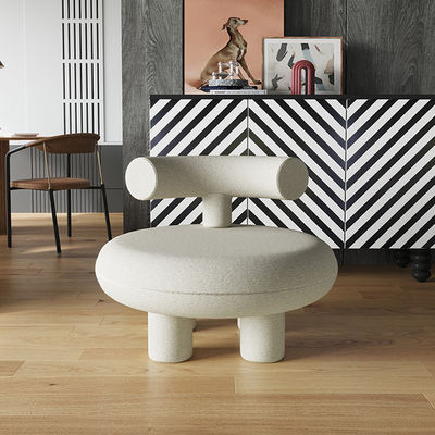 Household Decorative Kid Fleece Chair Modern High Density Sponge Filling