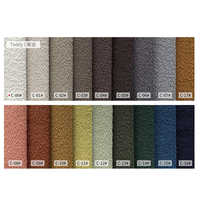 Single Modern Living Room Sectionals Sofas Teddy Fleece Material
